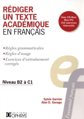 REDIGER UN TEXTE ACADEMIQUE EN FRANCAIS