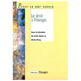 Couverture de Droit à l'énergie, colloque mars- avril 1996
