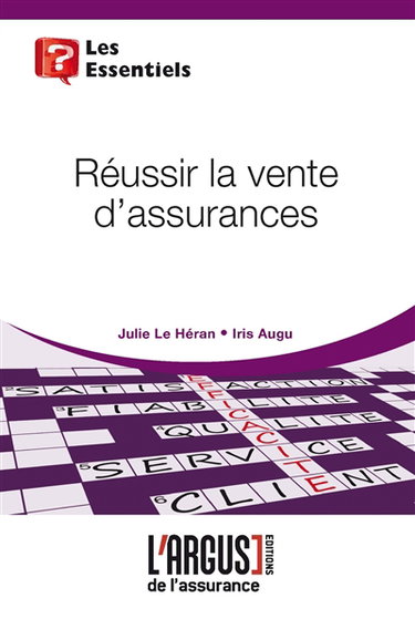 Couverture de Réussir la vente d'assurances