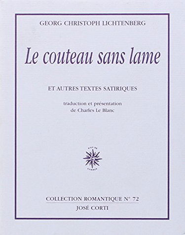 Le couteau sans lame : et autres textes satiriques