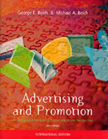 Couverture de Advertising and Promotion: An Integrated Marketing-Communications Approach