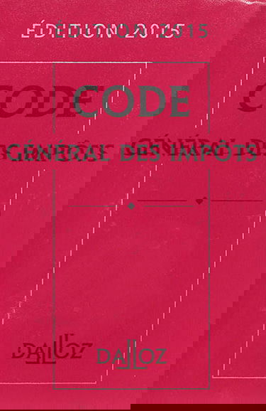 Code général des impôts 2015