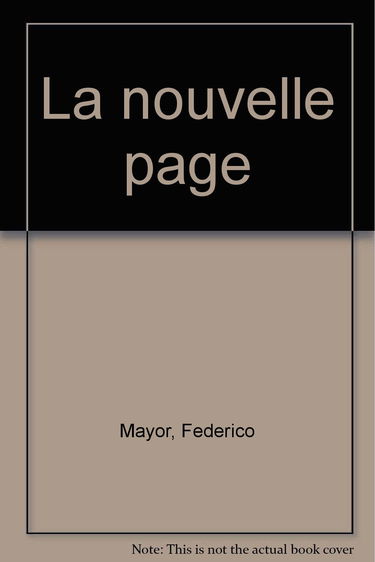 La nouvelle page