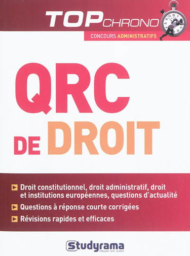QRC de droit