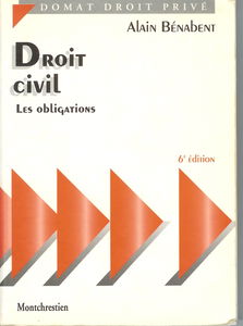 Droit civil: Les obligations