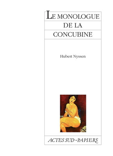 Le monologue de la concubine
