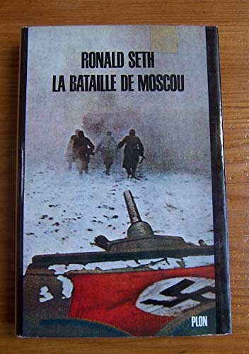 Couverture de La bataille de moscou in-8° rel. toile rouge 233 pp.