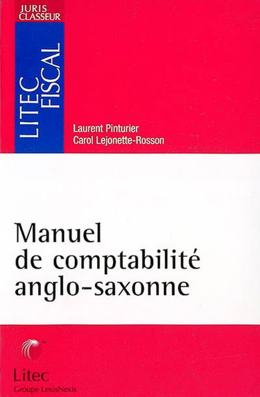 Manuel de comptabilté anglo-saxonne
