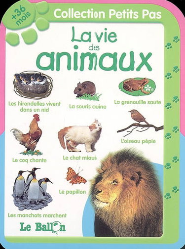 Couverture de La vie des animaux