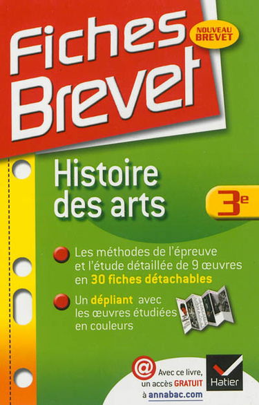 Histoire des arts, 3e