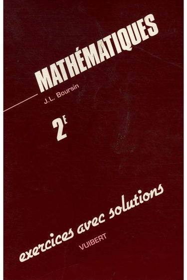 Mathématiques, 2e