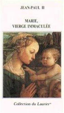MARIE, VIERGE IMMACULEE