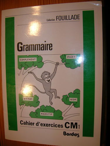 Grammaire: Cahier d'exercices CM 1