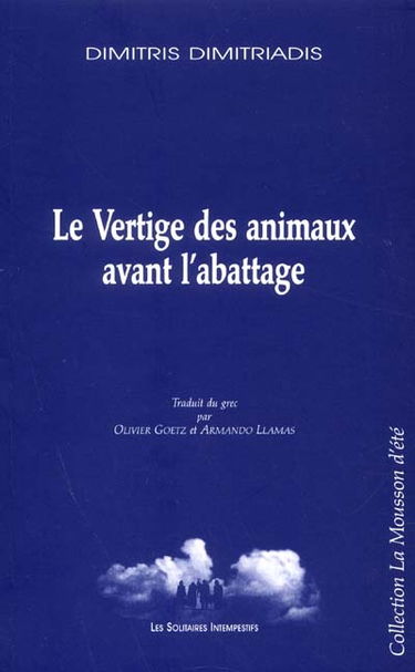 Le vertige des animaux avant l'abattage