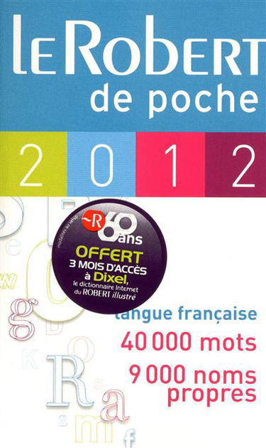 Le Robert de poche 2012