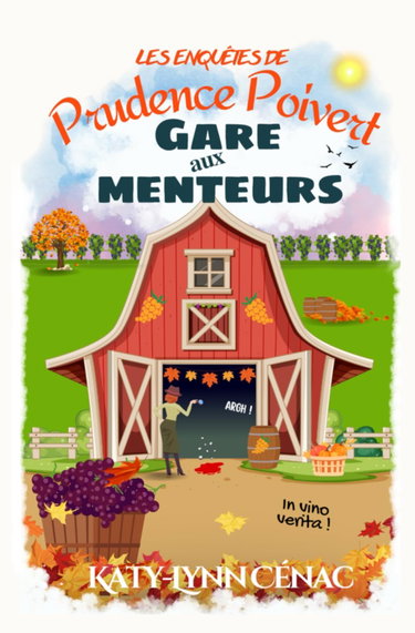 Couverture de Gare aux menteurs: (Les enquêtes de Prudence Poivert - hors-série n°3) : un roman policier cosy mystery français. par Katy-Lynn Cénac