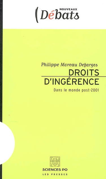 Droits d'ingérence : dans le monde post-2001