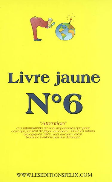 Livre jaune n° 6