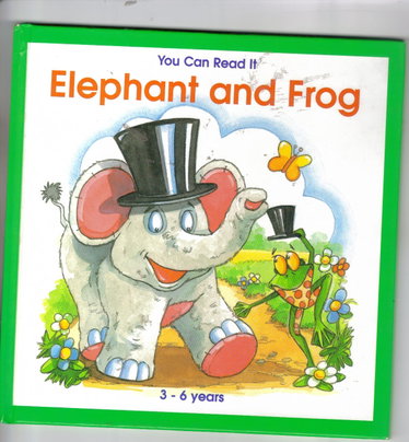 Couverture de Elephant and Frog
