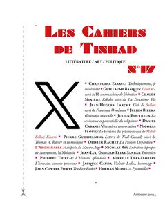 Les cahiers de Tinbad, n° 17
