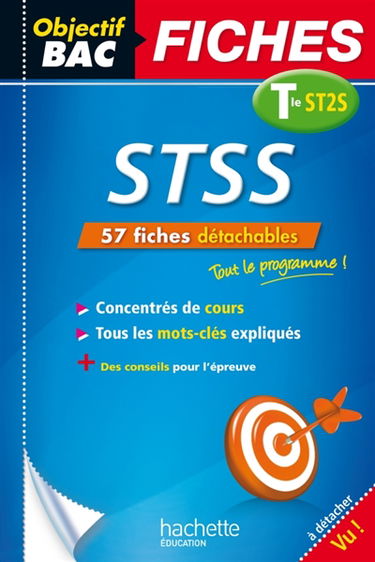 STSS : terminale ST2S : 57 fiches détachables