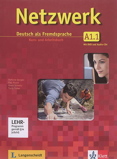 Couverture de Netzwerk A1.1 : Deutsch als Fremdsprache : Kurs- und Arbeitsbuch mit DVD und Audio-CDs. Vol. 1
