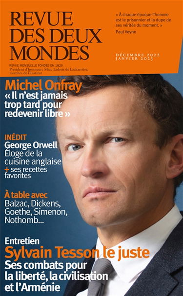 Revue des deux mondes, n° 12 (2022). A table avec Balzac, Dickens, Goethe, Simenon, Nothomb...