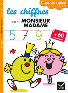 Les chiffres avec les Monsieur Madame : moyenne section, 4-5 ans