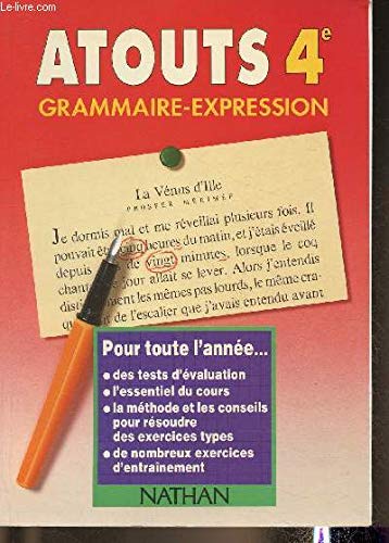 Atouts 4è, grammaire expression