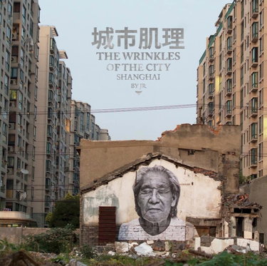 Couverture de JR The Wrinkles of The City Shanghai /ANGLAIS/CHINOIS