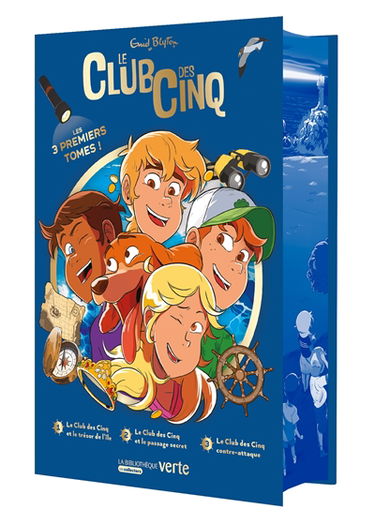 Le club des Cinq. Les 3 premiers tomes !
