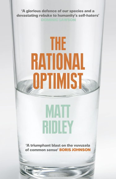 Couverture de Rational Optimist: How Prosperity Evolves