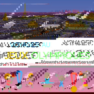 Voyager au Cœur des Jeux Olympiques: Guide de découverte et d'amusement pour enfants de 7 à 12 ans : histoire, chronologie, informations, record, quiz, scores et médailles (à remplir aux prochains JO)