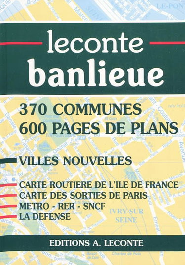 Couverture de Leconte banlieue : région parisienne