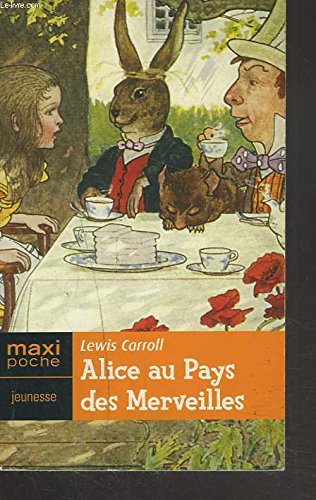 Couverture de Alice au pays des merveilles par Lewis Carroll
