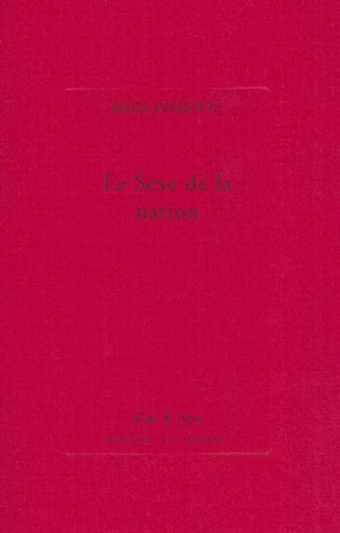 Le sexe de la nation