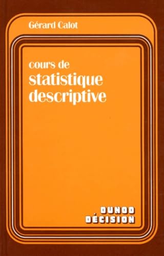Cours de statistique descriptive