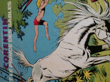 Corentin et le prince des sables / une histoire du journal "tintin"