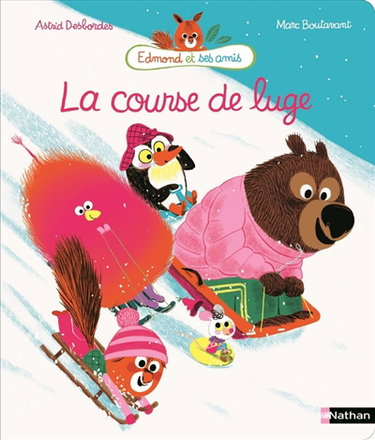 Couverture de Edmond et ses amis. La course de luge