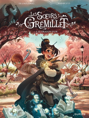 Couverture de Les soeurs Grémillet. Vol. 7. Le dragon d'or