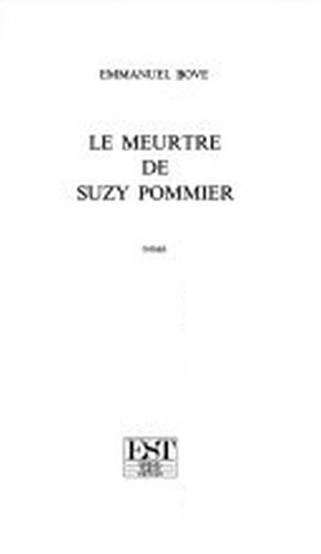 Couverture de Le meurtre de Suzy Pommier