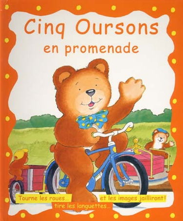 5 oursons en promenade