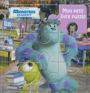 Monstres Academy : mon petit livre-puzzle