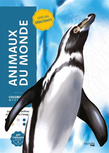 Couverture de Coloriages mystères : Animaux du monde