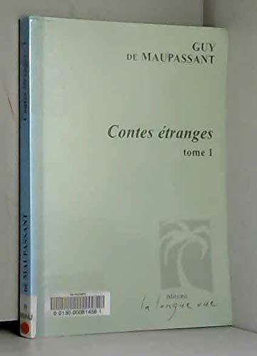 Couverture de Contes étranges. Vol. 1