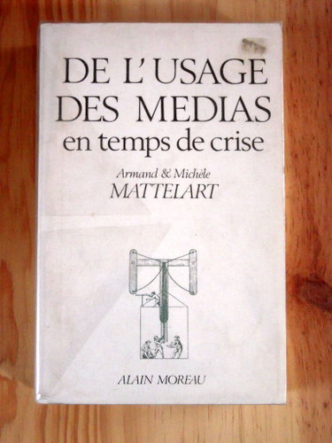 Couverture de De l'usage des médias en temps de crise : Les nouveaux profils des industries de la culture
