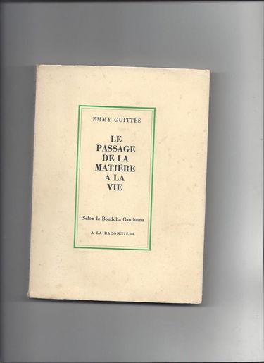 Passage de la Matiere a la Vie