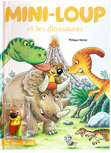 Couverture de Mini-Loup et les dinosaures