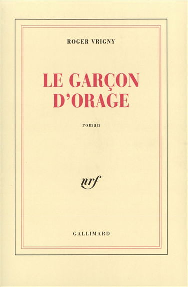 Le Garçon d'orage