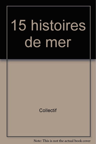 Couverture de 15 histoires de mer